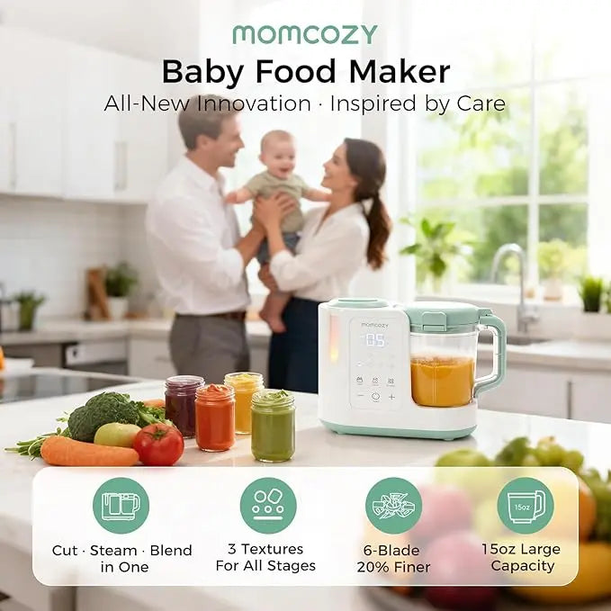 Baby Food Maker — Auto Steam & Blend