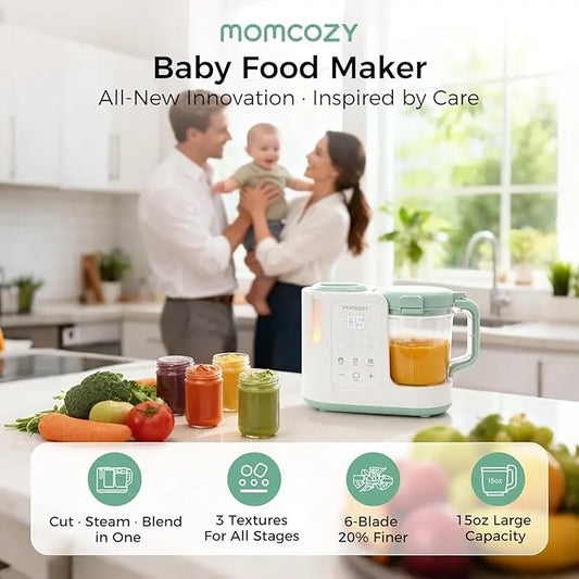 Baby Food Maker — Auto Steam & Blend