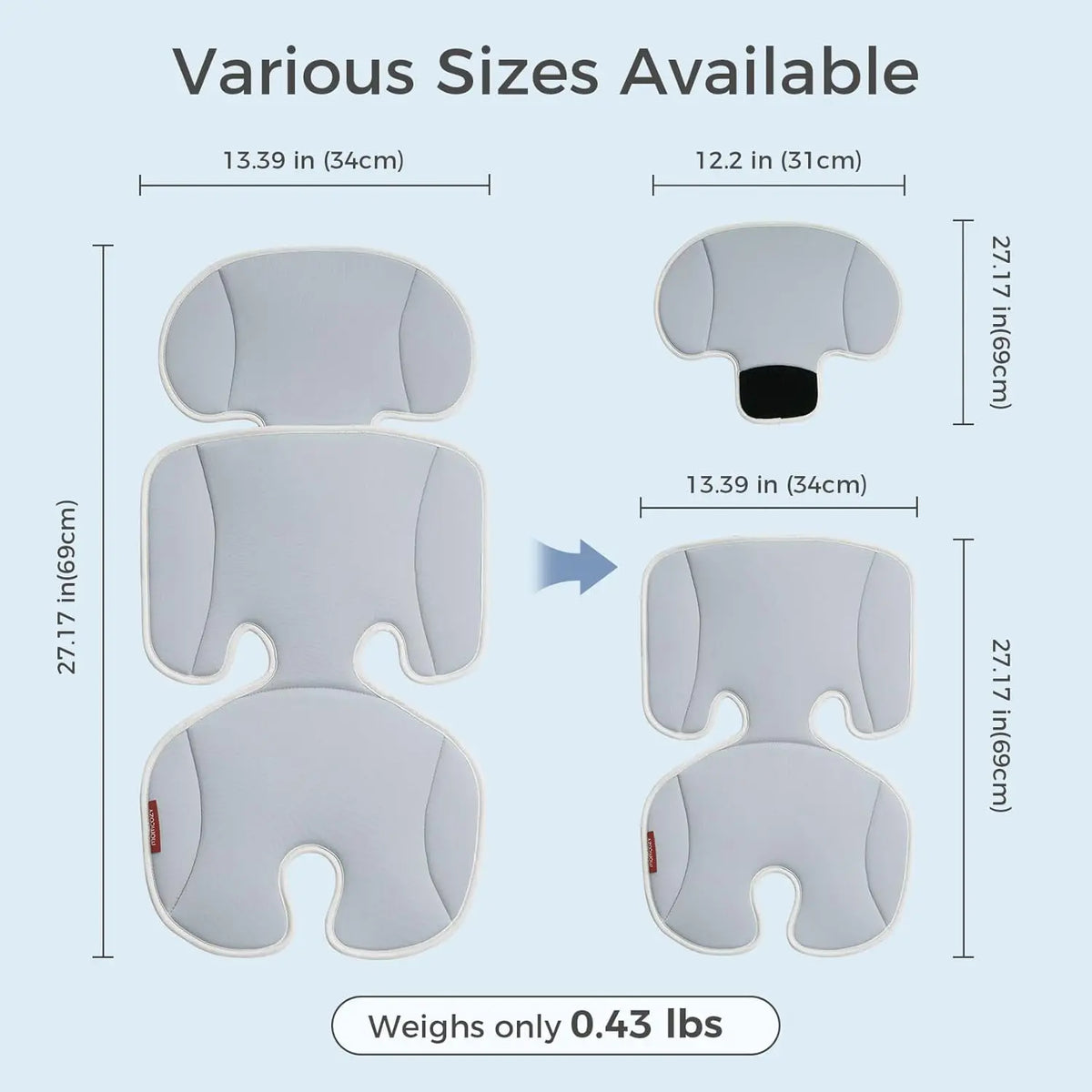 Baby Cooling Stroller Seat Pad