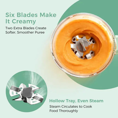 Baby Food Maker — Auto Steam & Blend