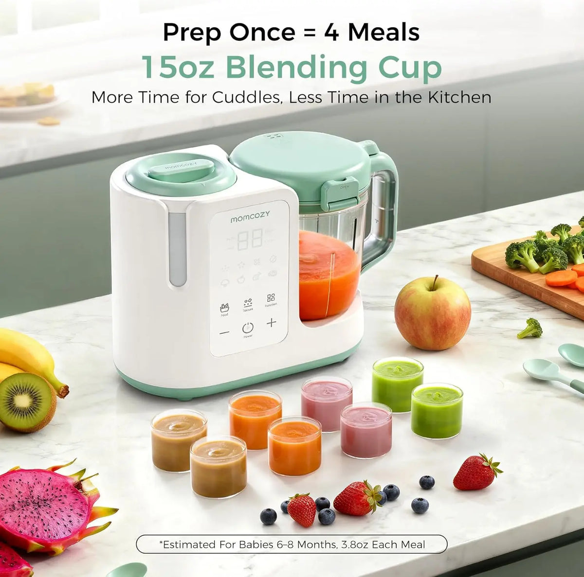 Baby Food Maker — Auto Steam & Blend