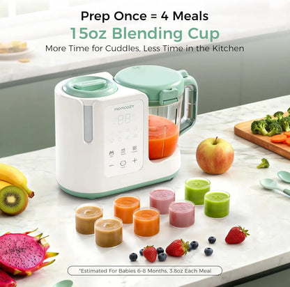 Baby Food Maker — Auto Steam & Blend