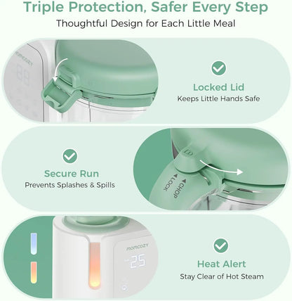 Baby Food Maker — Auto Steam & Blend